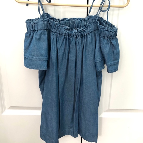 Loft Off-Shoulder Top - Picture 13 of 13